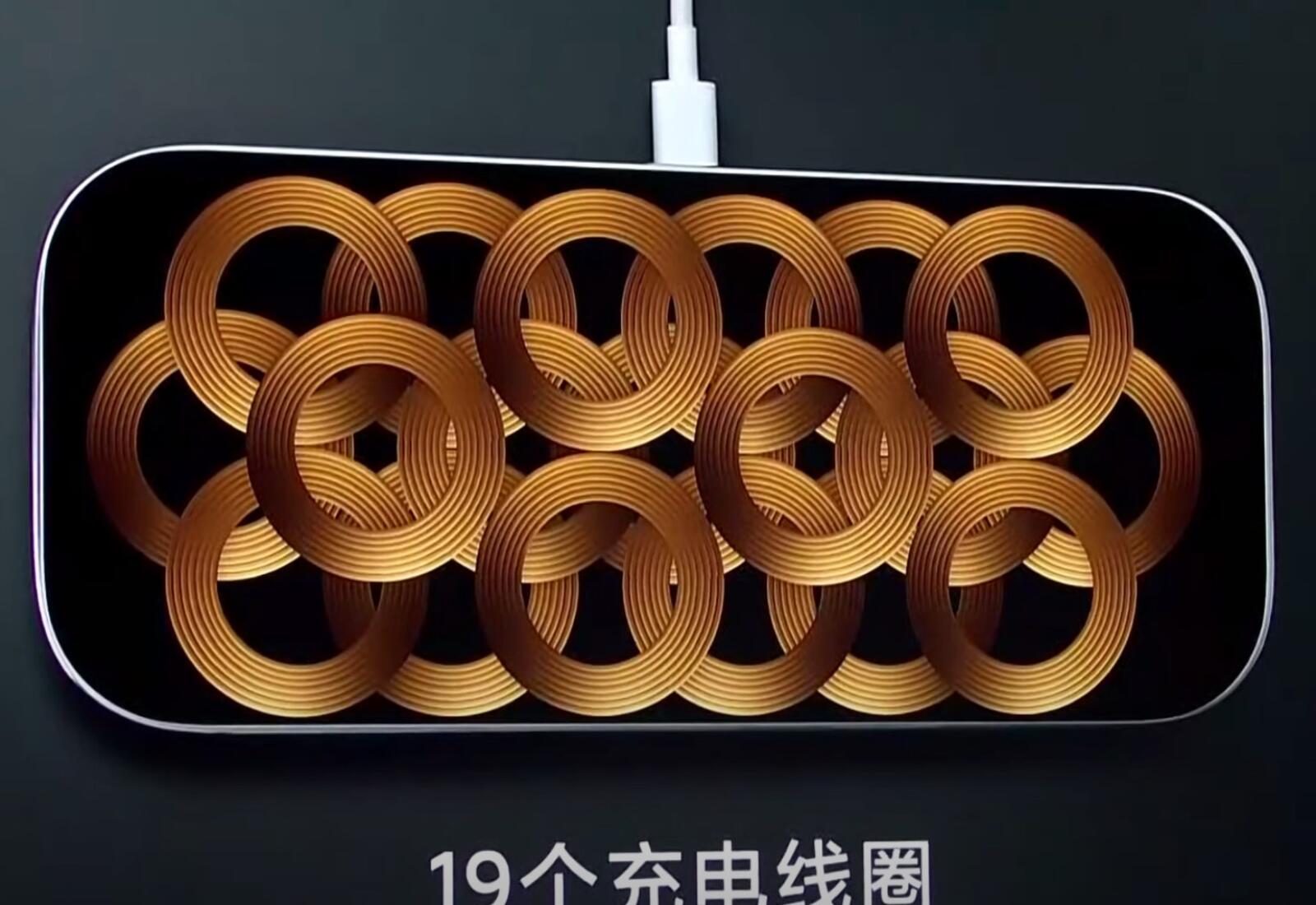Xiaomi Airpower Kopie Qi Spulen