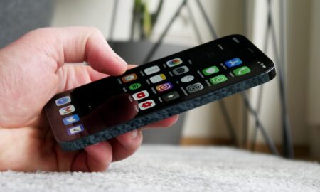 Apple Iphone 12 Pro Smartphone Hand Header
