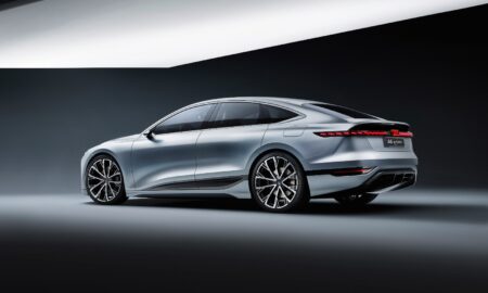 Audi A6 Etron Konzept Heck