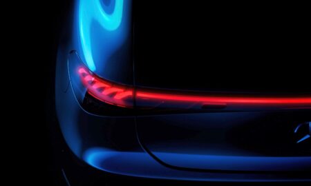 Mercedes Benz Eqs Teaser Licht