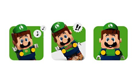 Nintendo Luigi Lego