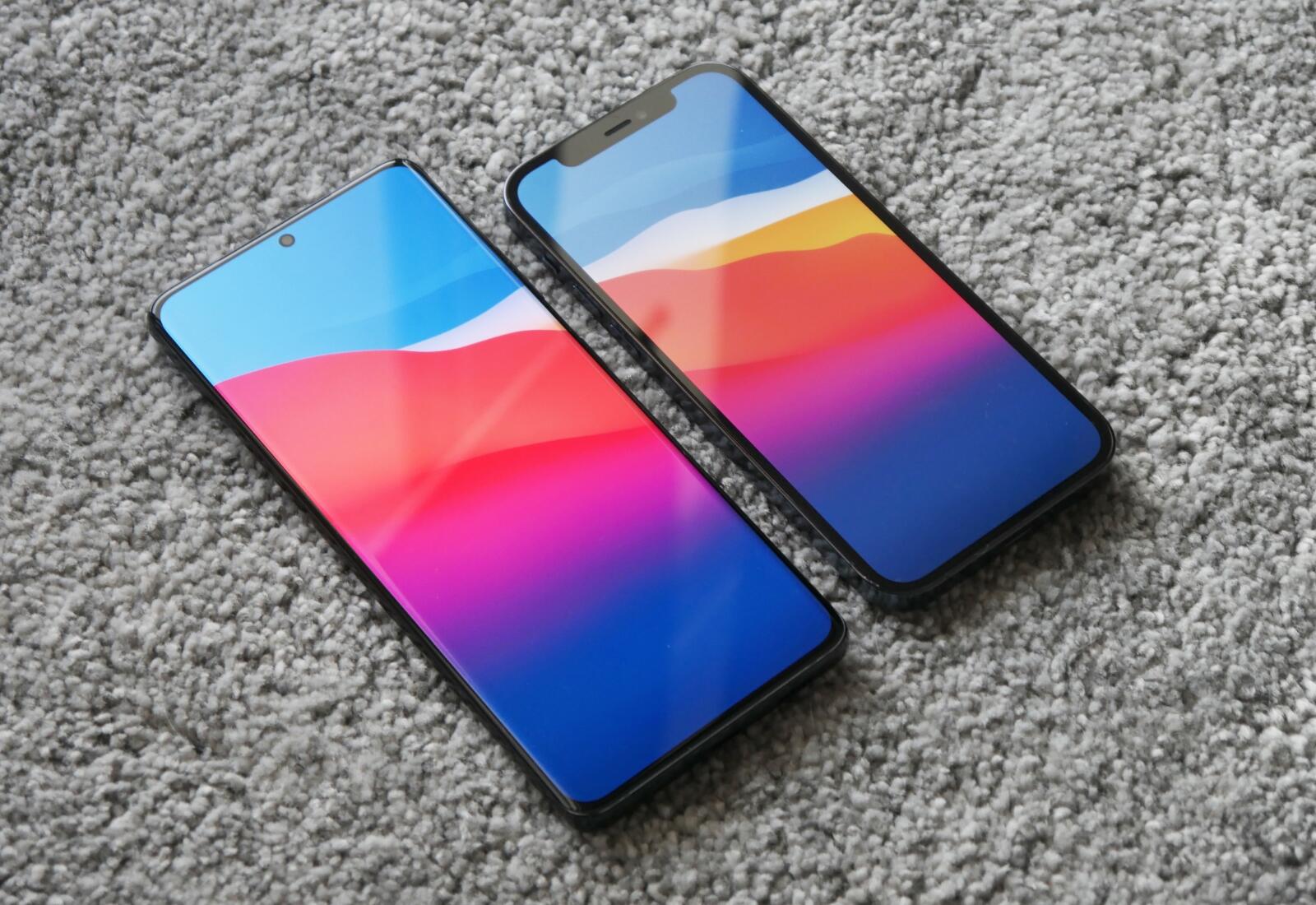 Smartphone Samsung Apple Header