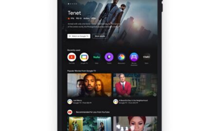 Android Tablet Entertainment Space Google
