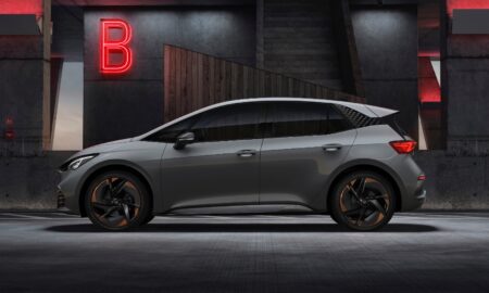 Cupra Born Grau Seite