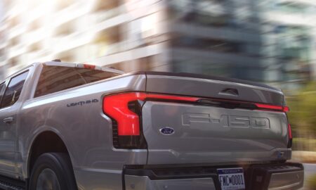 Ford F150 Lightning Back
