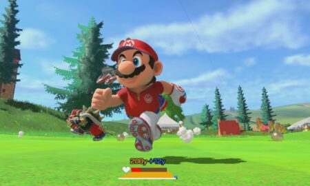 Mario Golf Super Rush Header