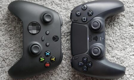 Playstation 5 Xbox Series X Controller Schwarz