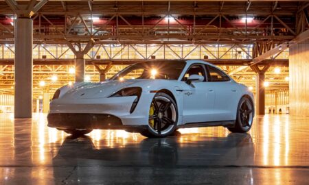 Porsche Taycan 2021 Front Header