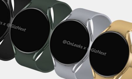 Samsung Galaxy Watch Active 4 Render Header