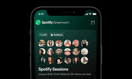 Spotify Greenroom Header