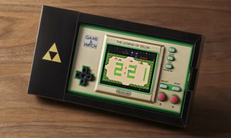 Zelda Game Watch Header