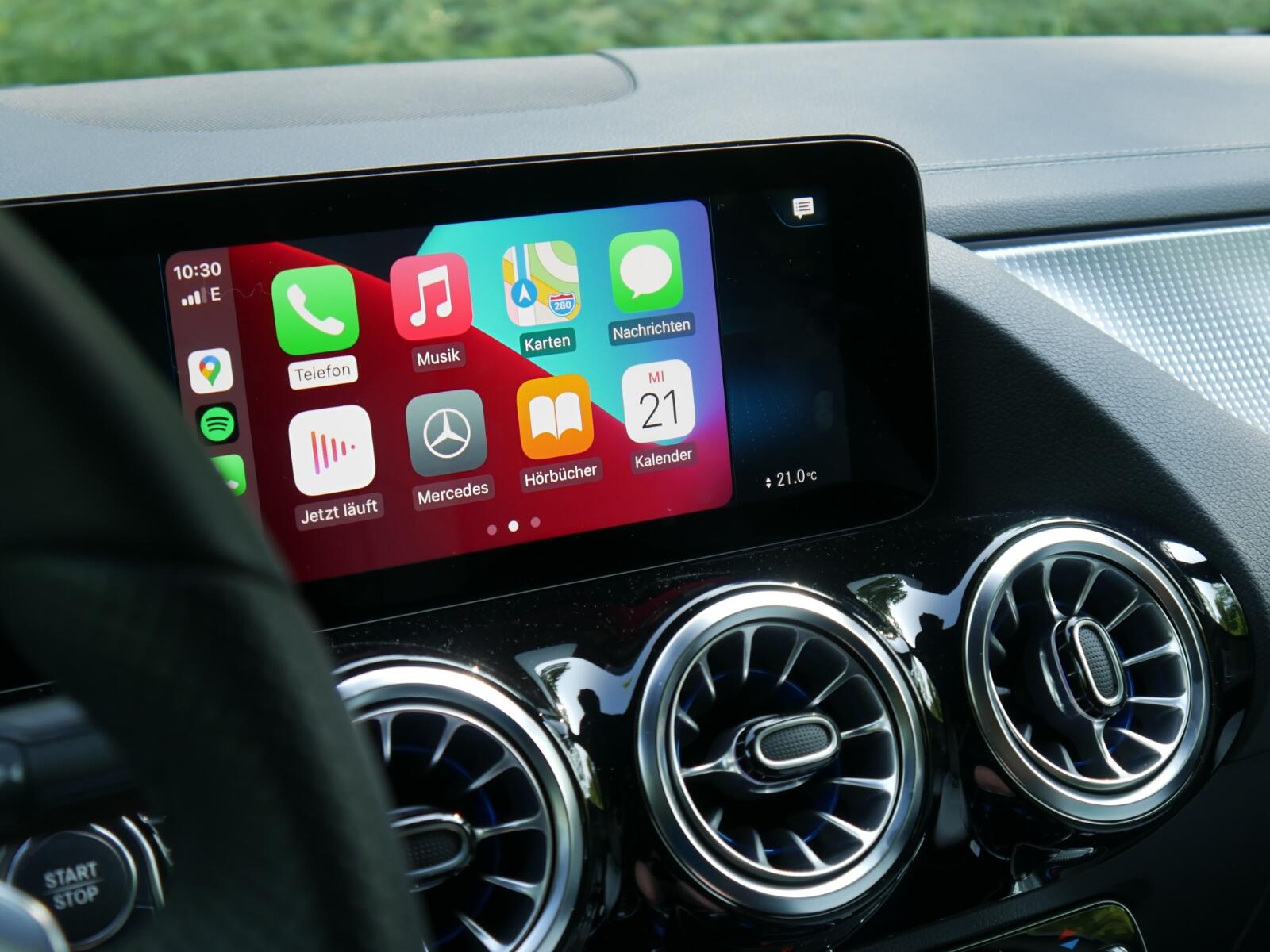 Bild › Mercedes Benz Eqa Carplay