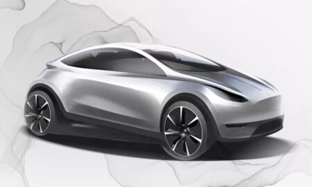 Tesla Elektro Auto Konzept