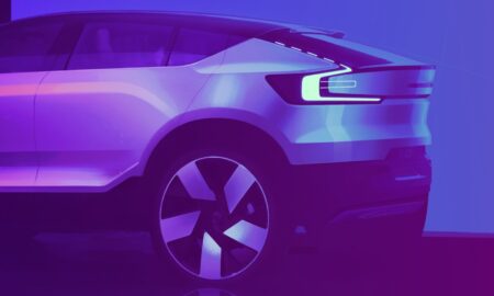 Volvo C40 Sketch