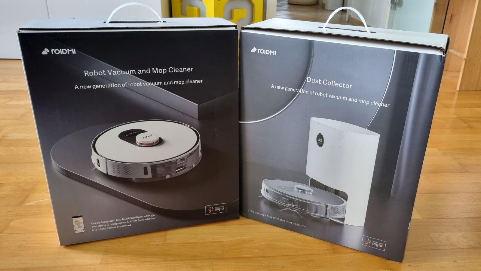 Roidmi Eve Plus Staubsaugerroboter ausgepackt