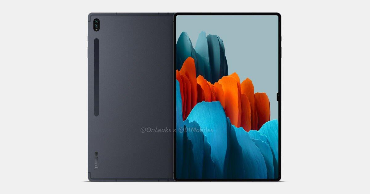 Samsung Galaxy Tab S8 Ultra Render 1