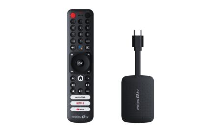 Waipu 4k Stick Remote Stick