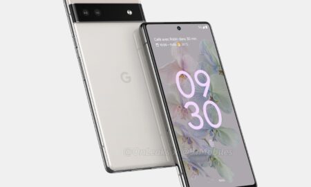 Google Pixel 6a Render Header