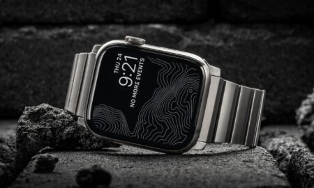 Apple Watch Titan Nomad Silber