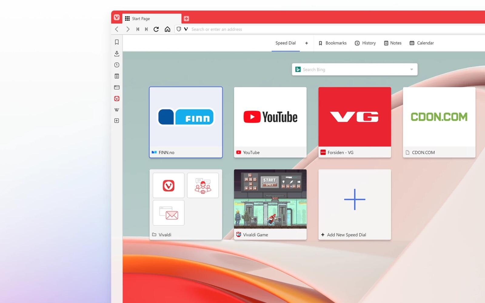 Vivaldi. Browser