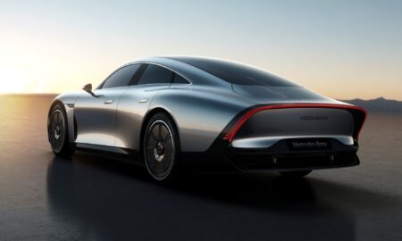 Mercedes Benz Eqxx Heck