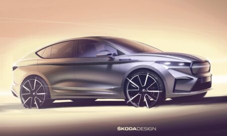 Skoda Enyaq Coupe Skizze