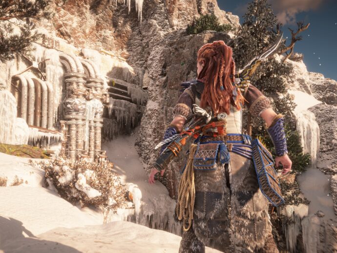 Horizon Forbidden West Screen Eis