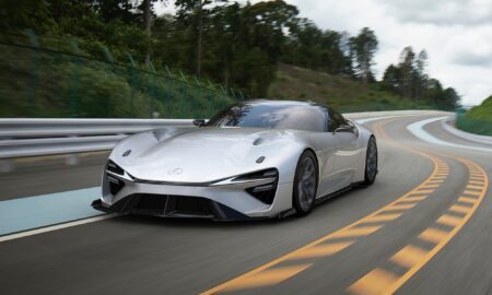 Lexus Elektro Sportwagen Konzept Front