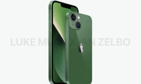 Apple Iphone 13 Gruen Render