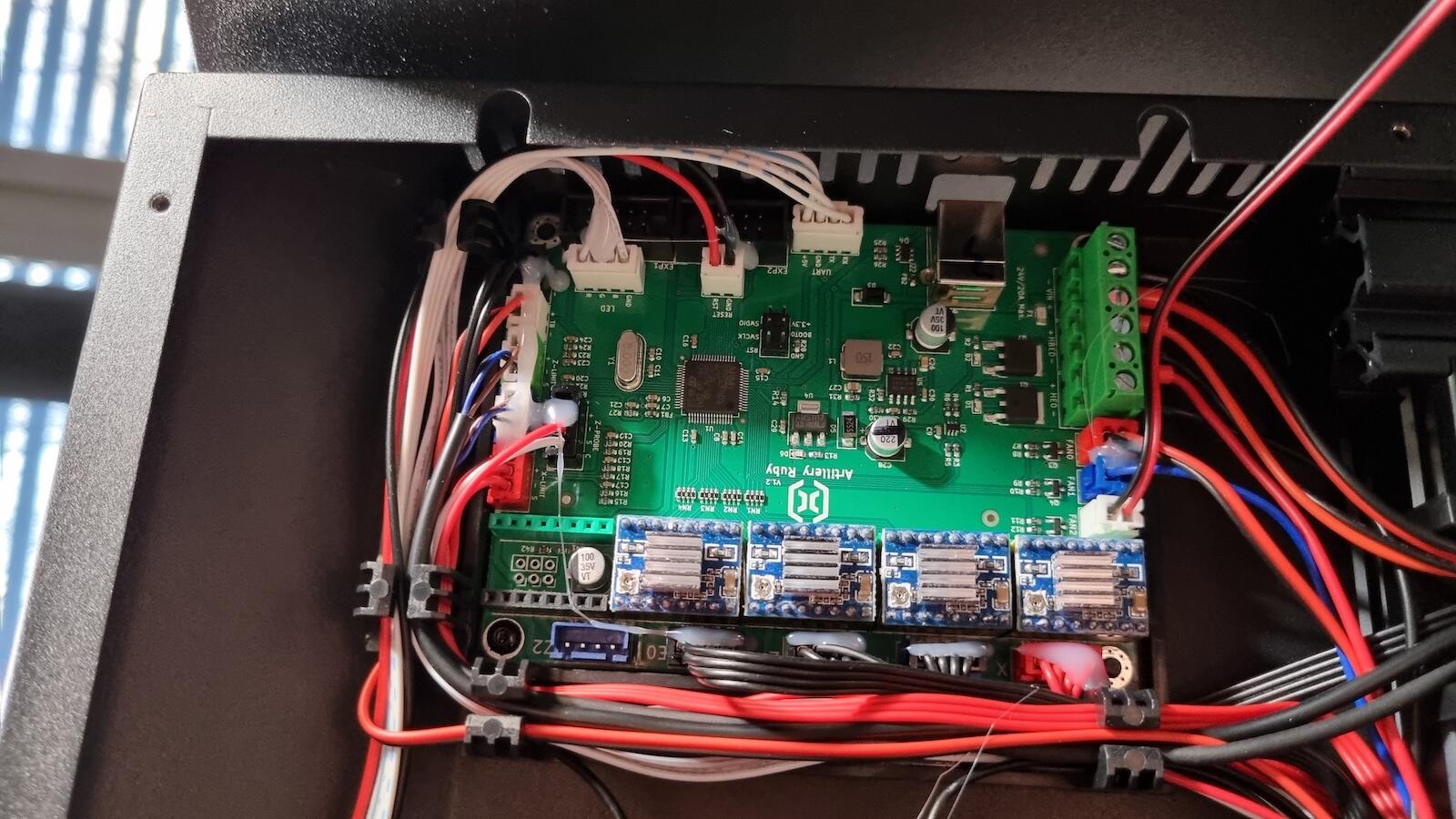 Bild › Artillery Sidewinder X2 Mainboard