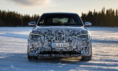 Audi Q8 Etron 2022 Teaser Front