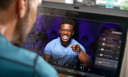 Peloton Display Header