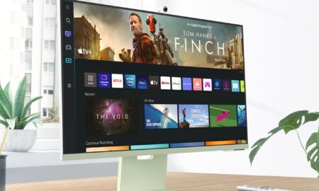 Samsung Smart Monitor M8 Header
