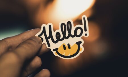 Smile Hello Hallo