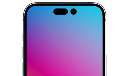 Apple Iphone 14 Pro Mockup Loch