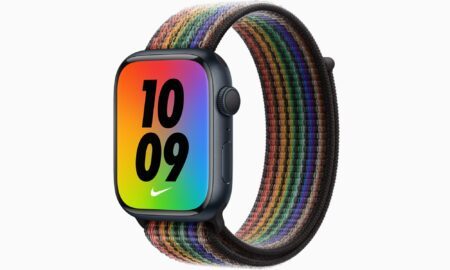 Apple Watch Nike Sport Loop Pride 2022