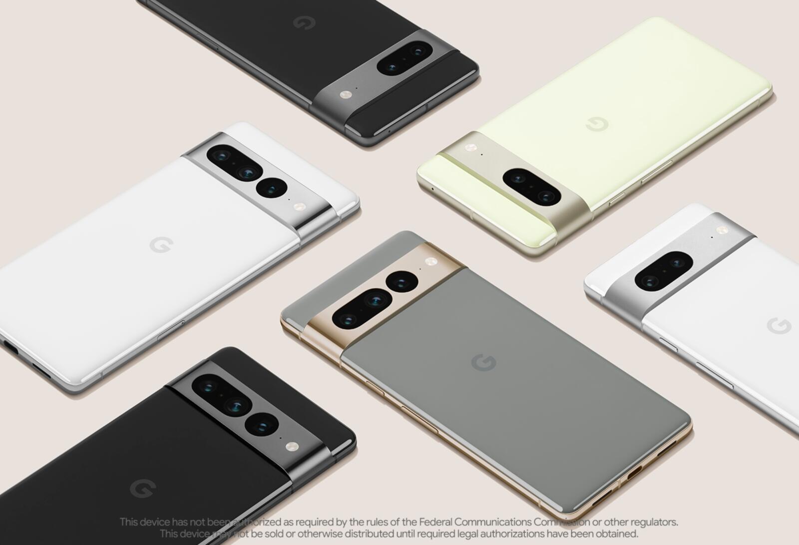 Google zeigt das Pixel 7 (Pro)