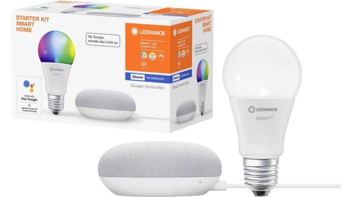 Ledvance Smart Starterkit Beleuchtung E27 10w Eek A A E Rgbw