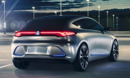 Mercedes Benz Eqa Konzept Heck