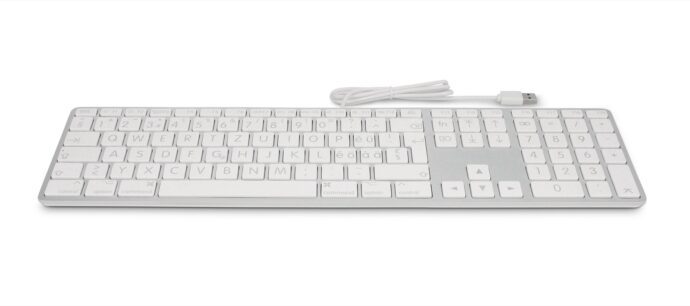 24203 Grossschrift Usb Tastatur Kb 1243 Big Ch Silber 01