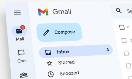 Gmail Design Neu 2022 Header
