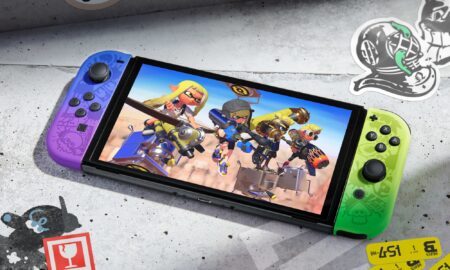 Nintendo Switch Oled Splatoon Header
