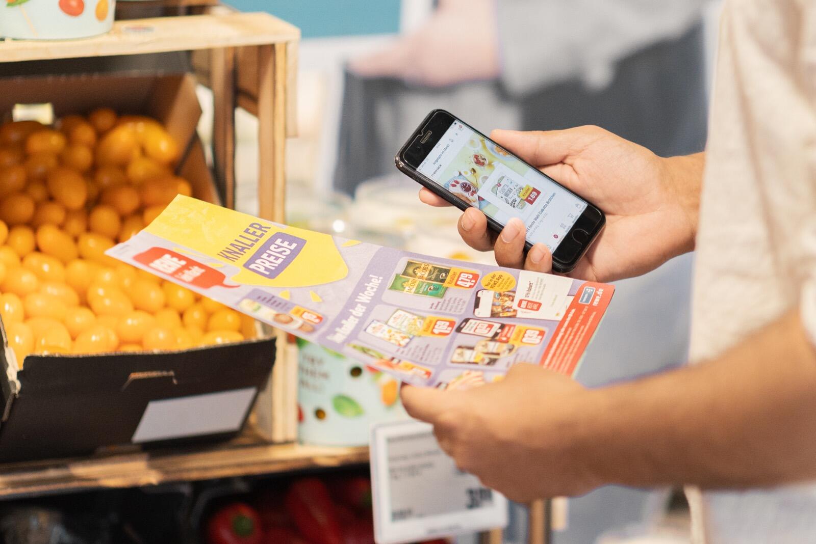 Rewe Handzettel Und App