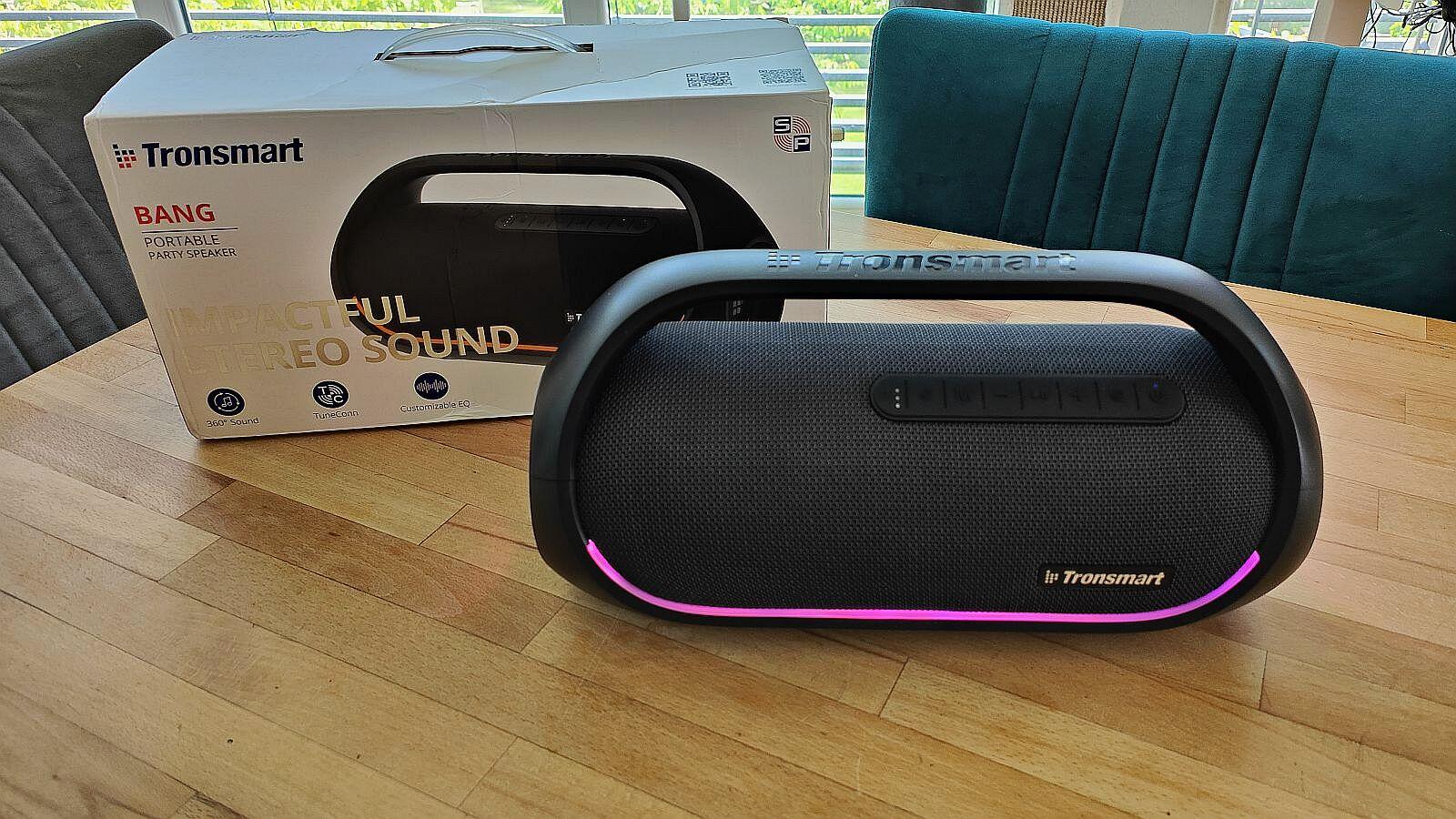 Tronsmart Bang: Bluetooth-Speaker mit LED-Effekten ausprobiert