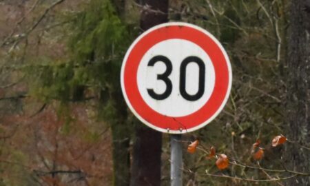 30 Schild Speed