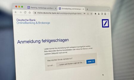 Deutsche Bank Fail Error Login Stoerung