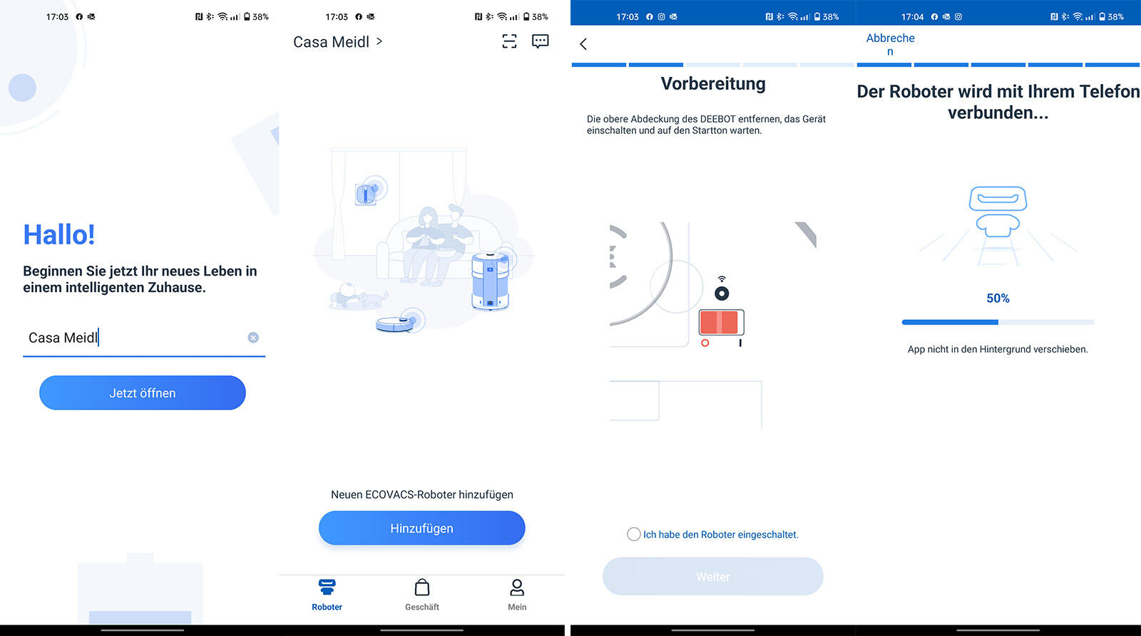 Ecovacs Deebot Omni X1 App Einrichtung
