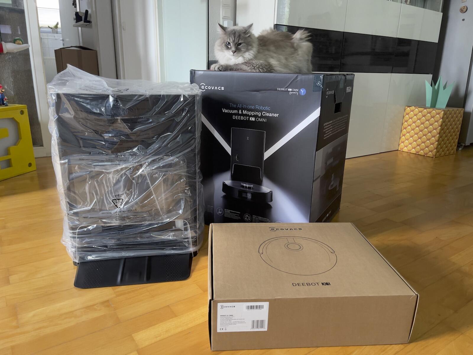 Ecovacs Deebot Omni X1 Wareneingangskontrolle