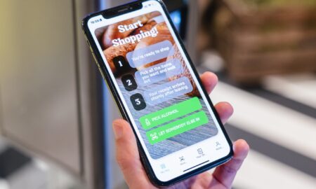 Hoody App Supermarkt Kasse