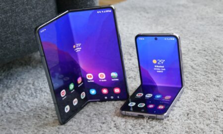 Samsung Galaxy Z Flip Fold 4 Offen